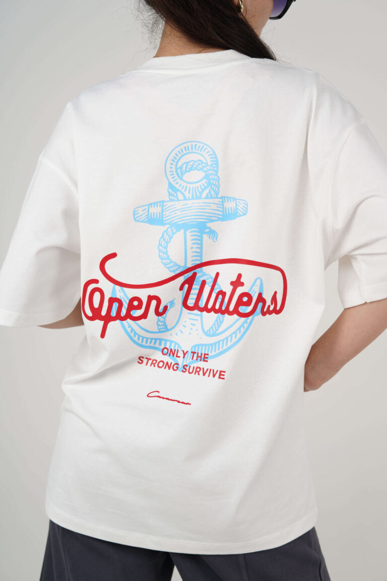 Open waters graphic – Ecru