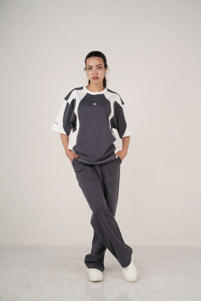 orca patch tee – dusty gray