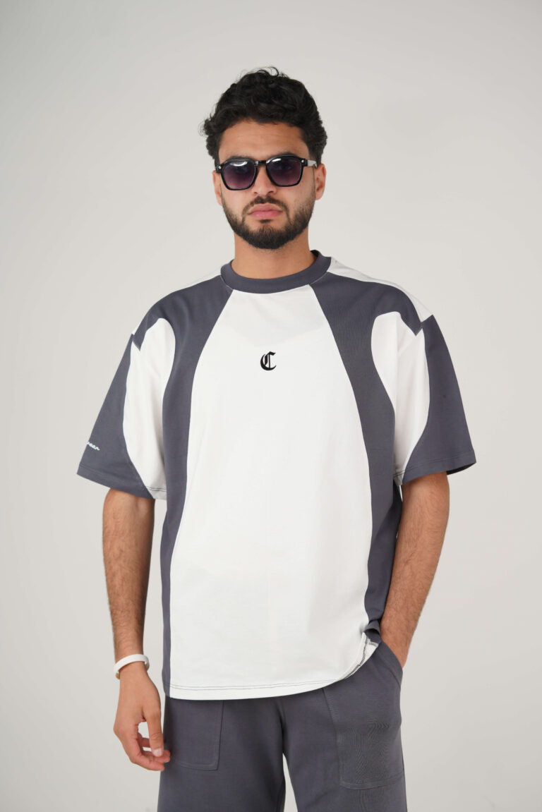 orca patch tee – ecru