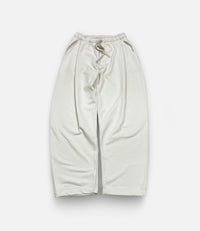Pleated baggy pant - creamy milk