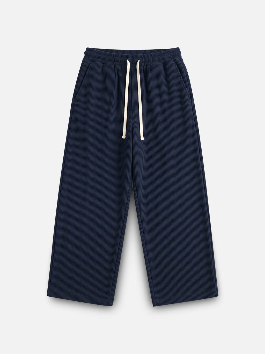 PC Straight Wide Leg Pant - Navy Blue