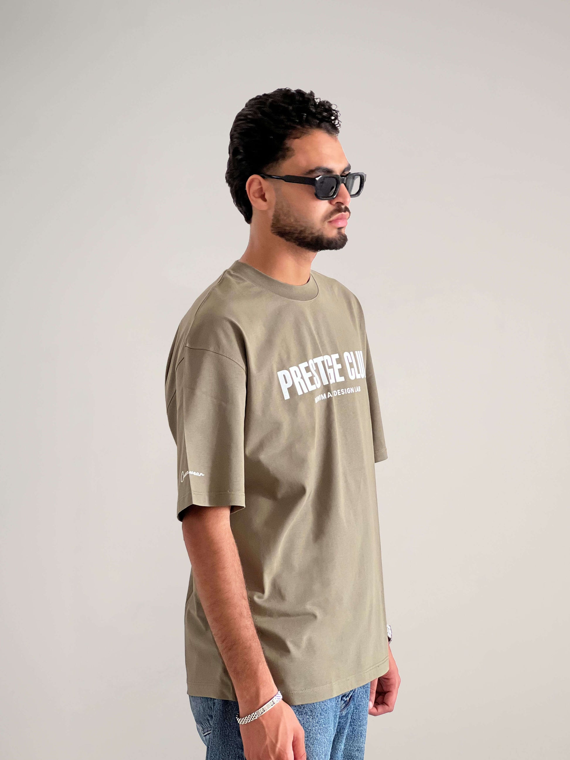 prestige club tee - army