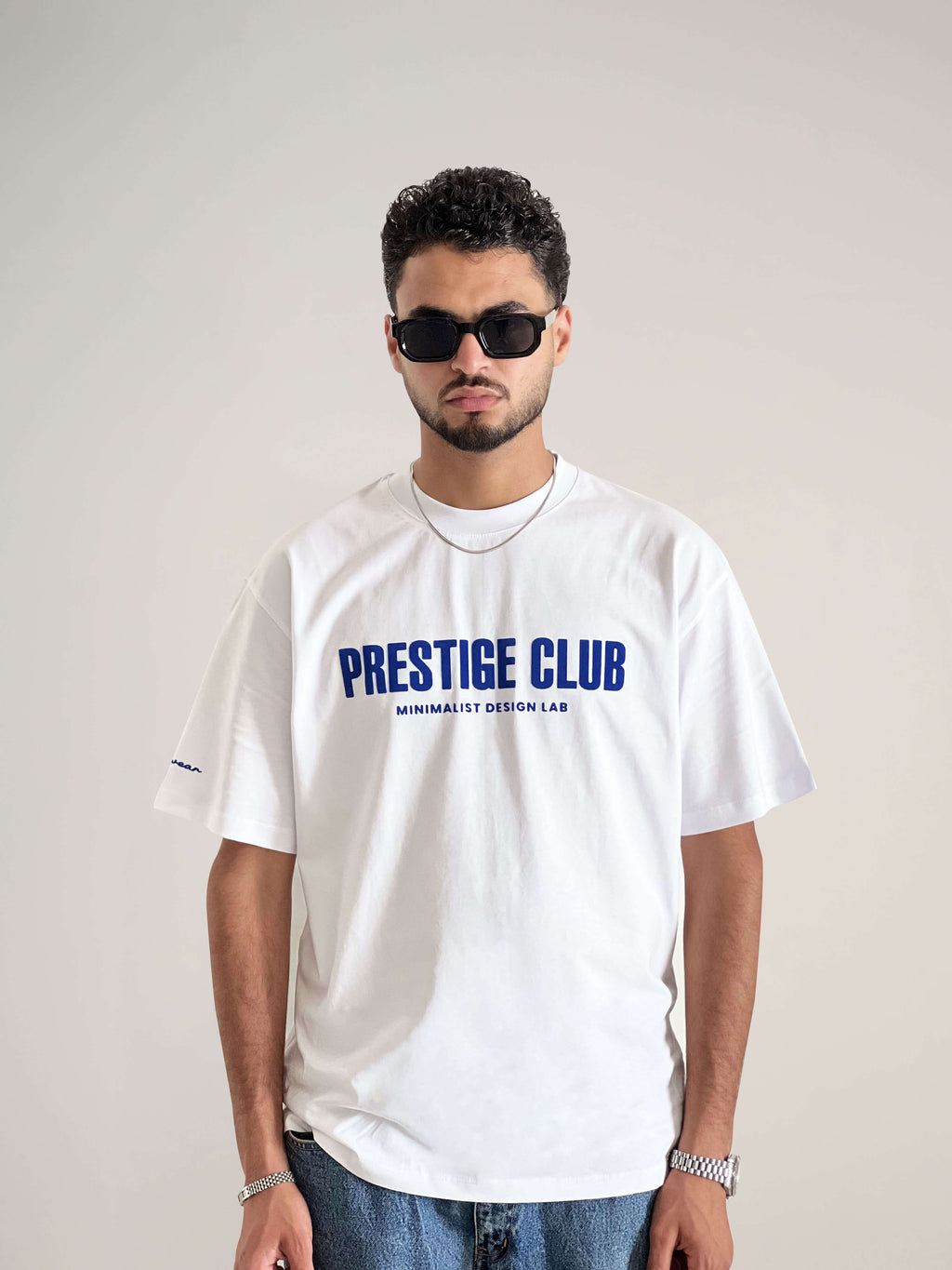 prestige club tee - white