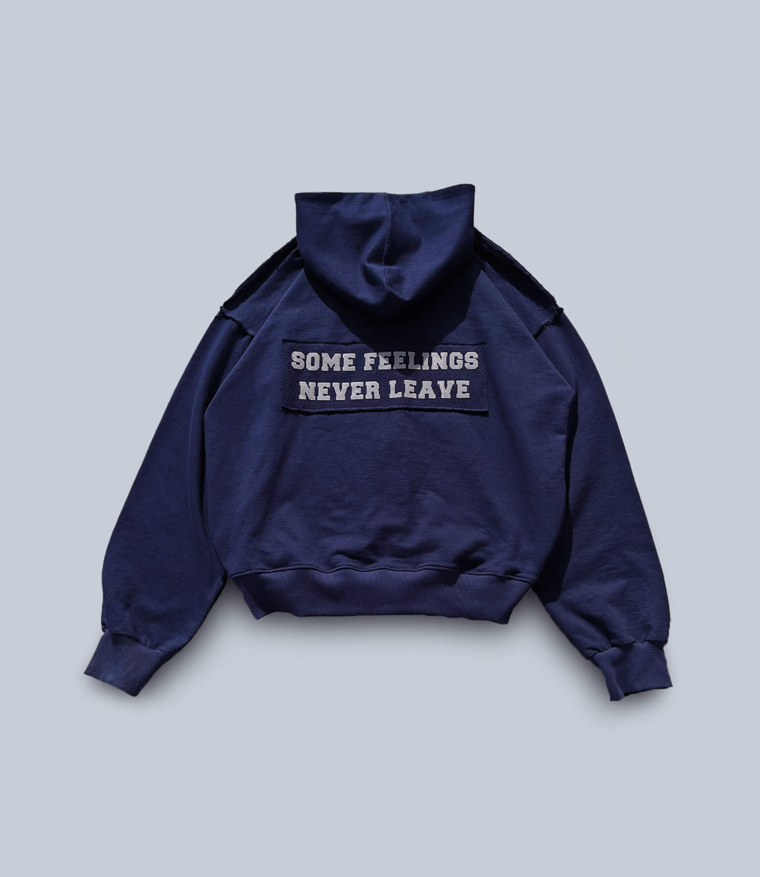 some feelings never leave - ZIPPER HOODIE