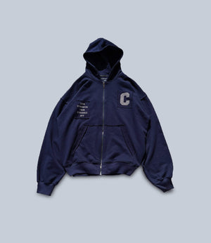 some feelings never leave - ZIPPER HOODIE