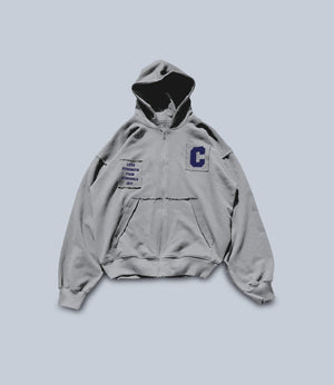 some feelings never leave - ZIPPER HOODIE