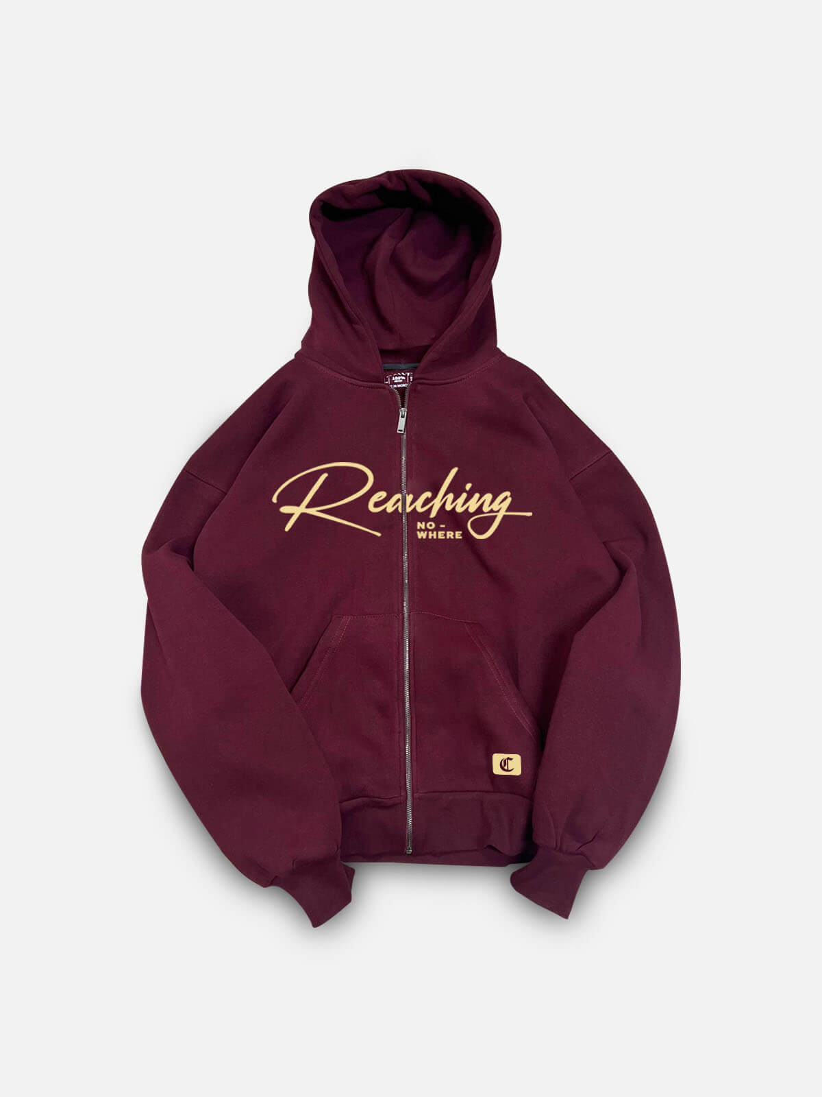 REACHING NOWHERE ZIPPER - WINE