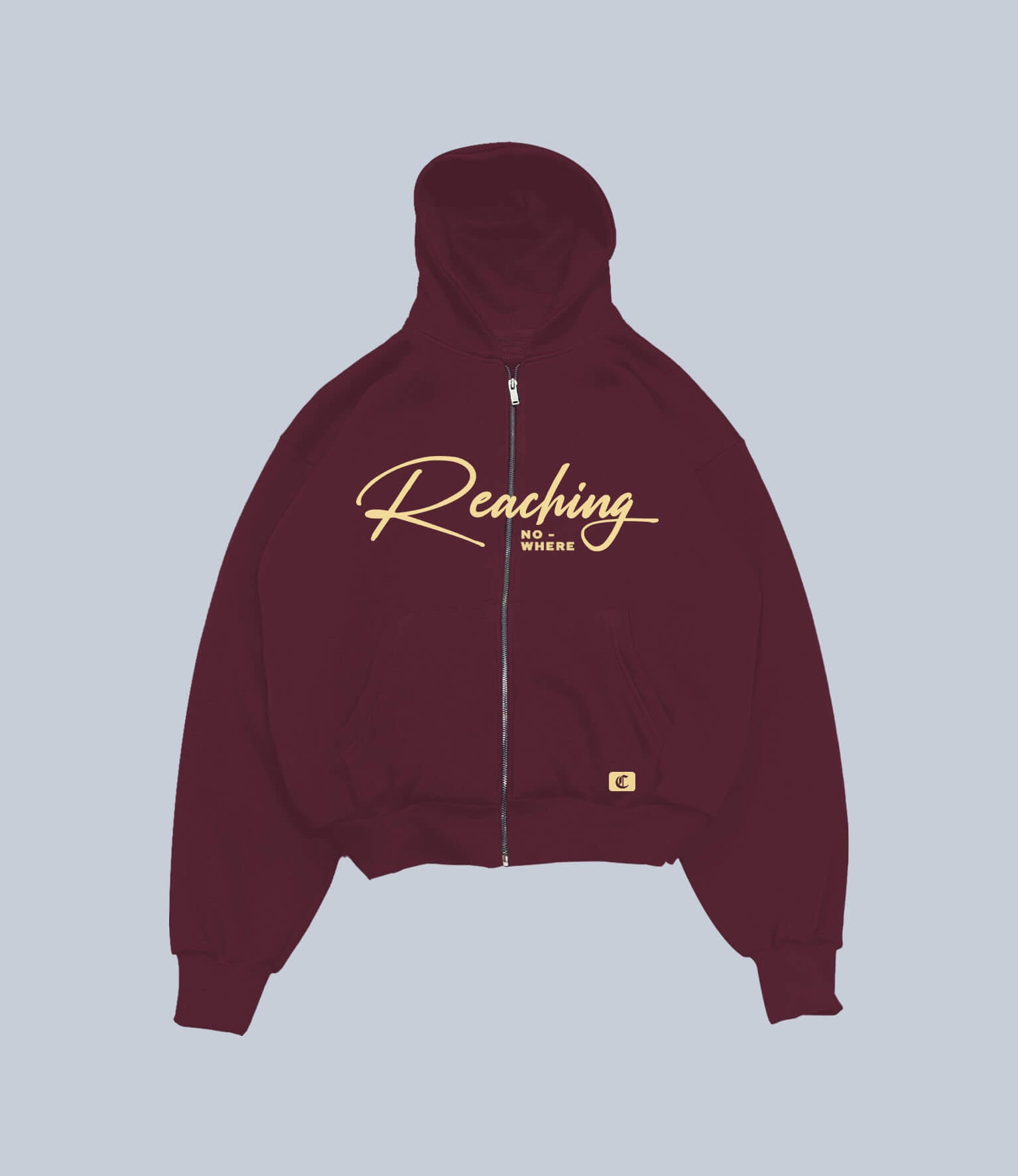 REACHING NOWHERE ZIPPER - WINE