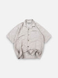 Prestige Club Linen Shirt - Jacquard Beige