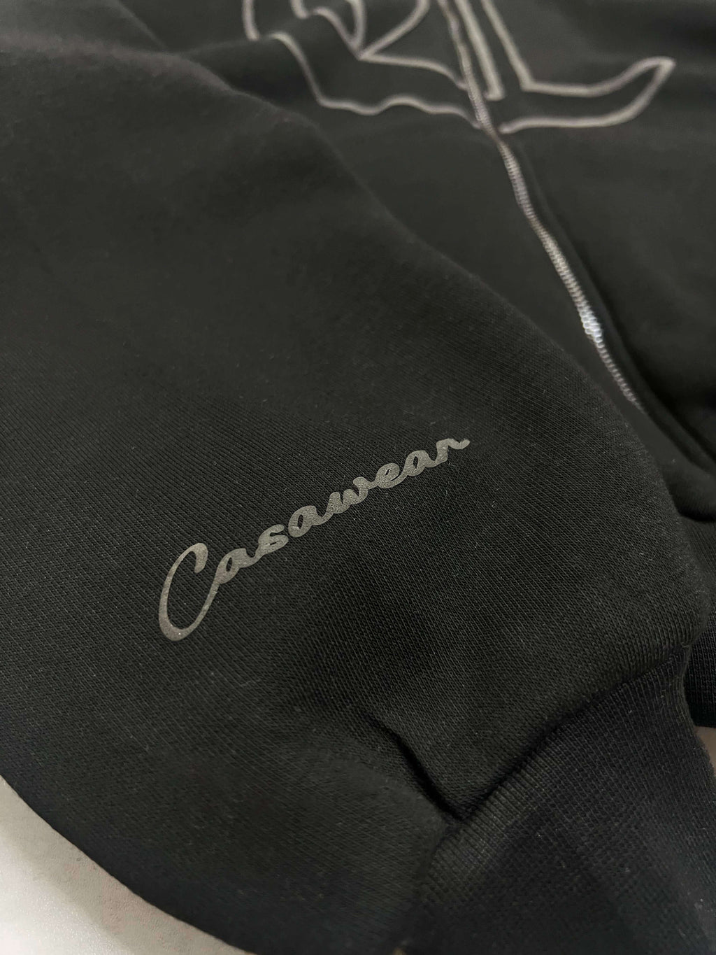 Signature zipper V2 - Black