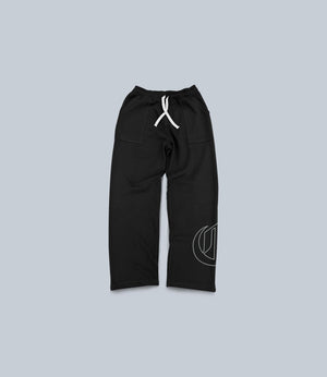 signature straight-leg - black