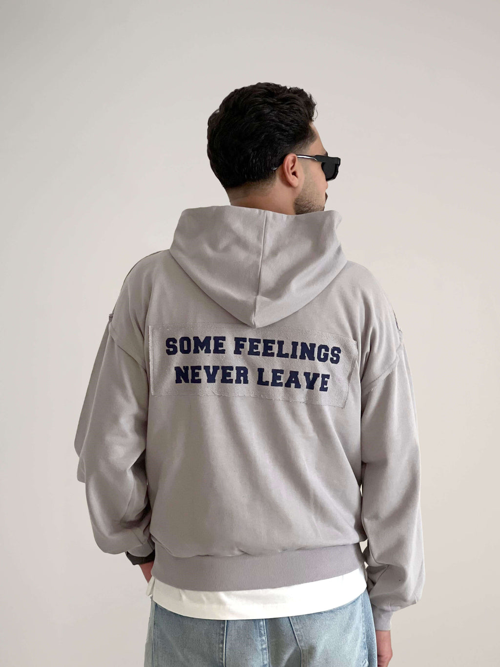 some feelings never leave - ZIPPER HOODIE