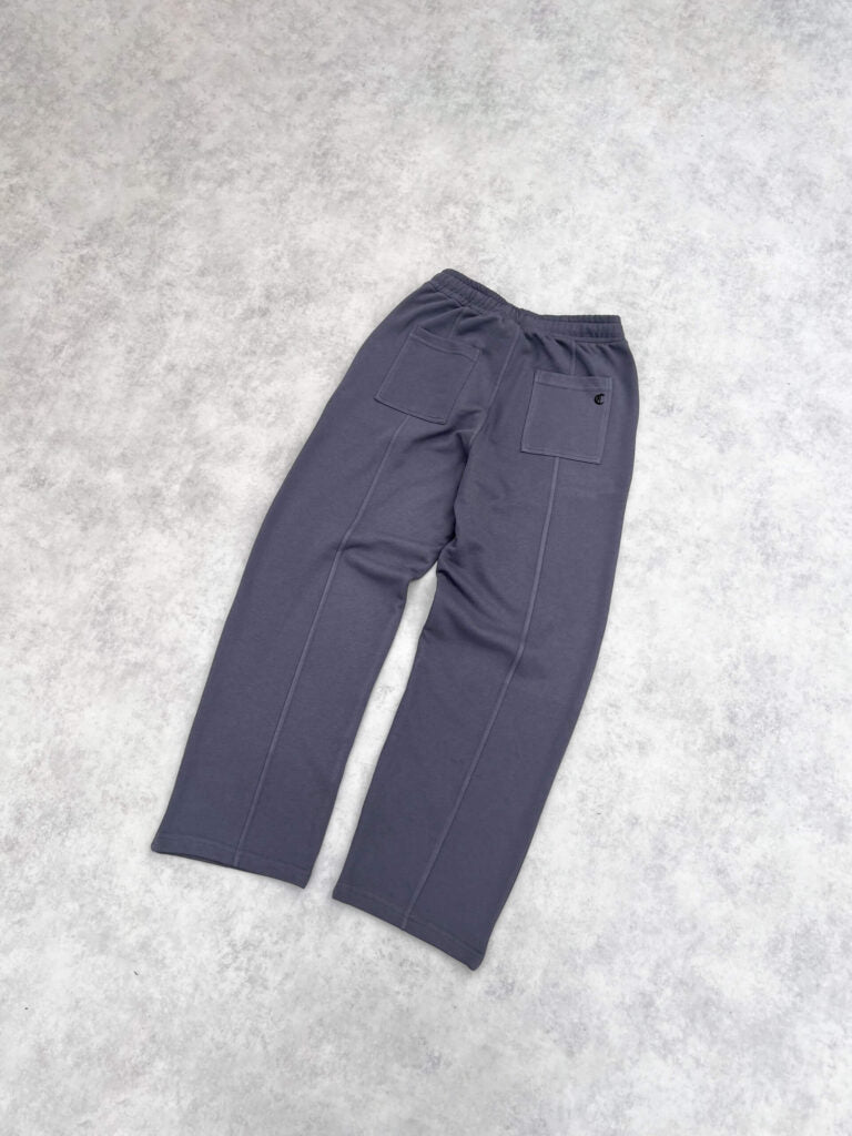 wide-legs sweatpant – dusty