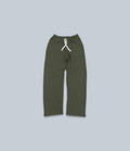 wide-legs sweatpant – army