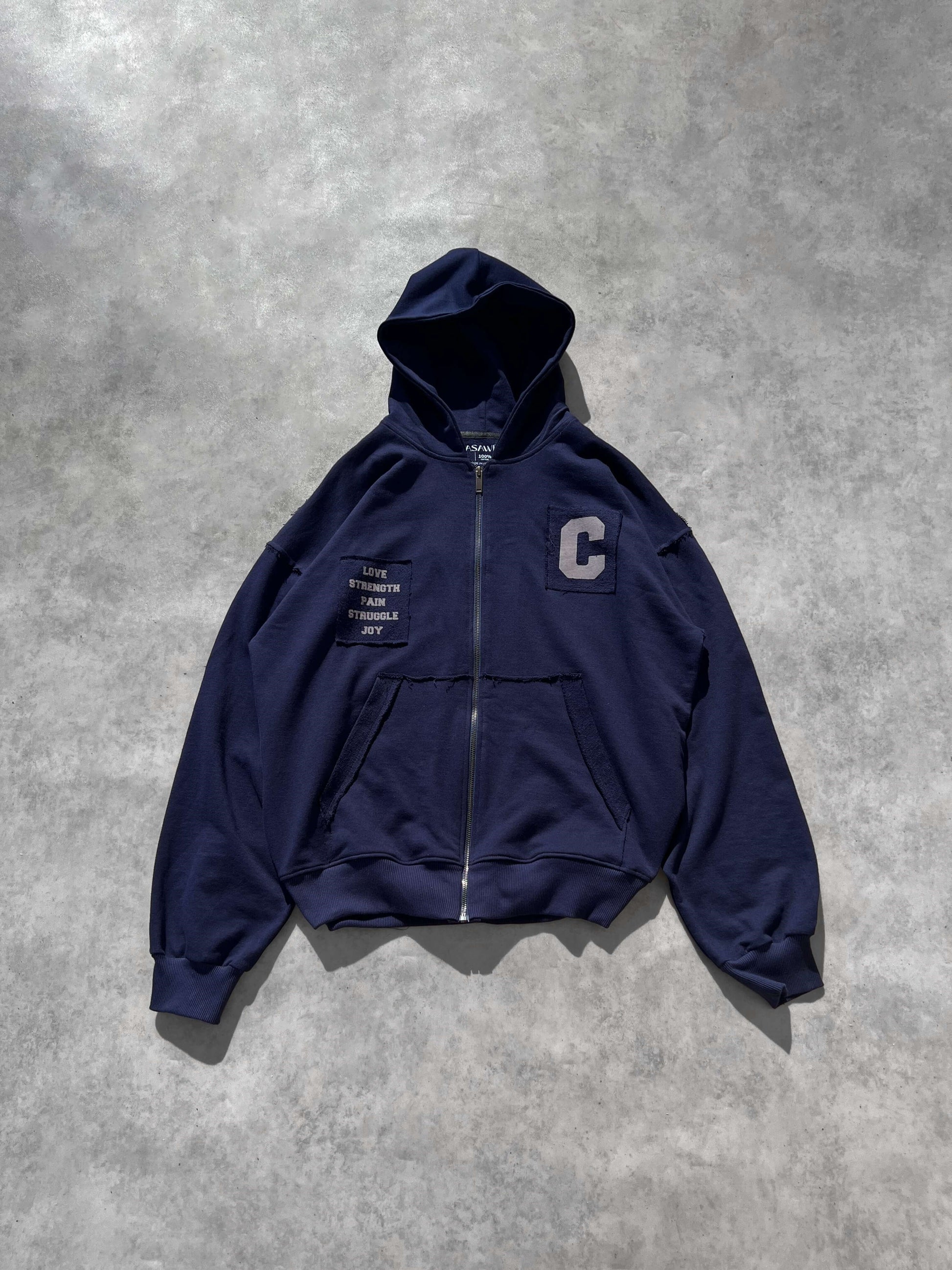 some feelings never leave - ZIPPER HOODIE
