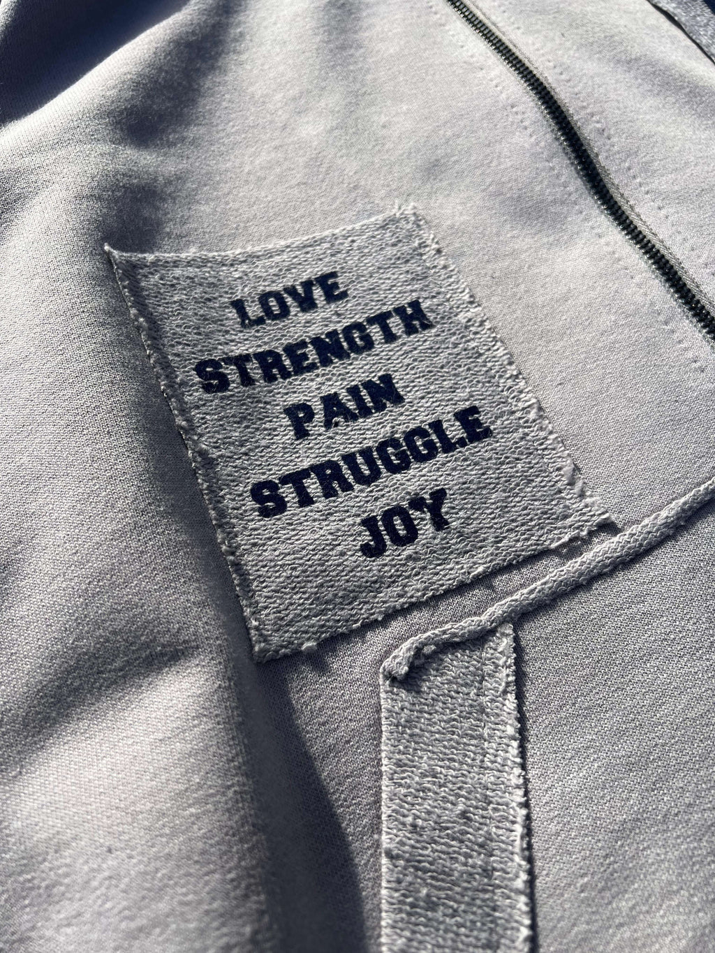 some feelings never leave - ZIPPER HOODIE