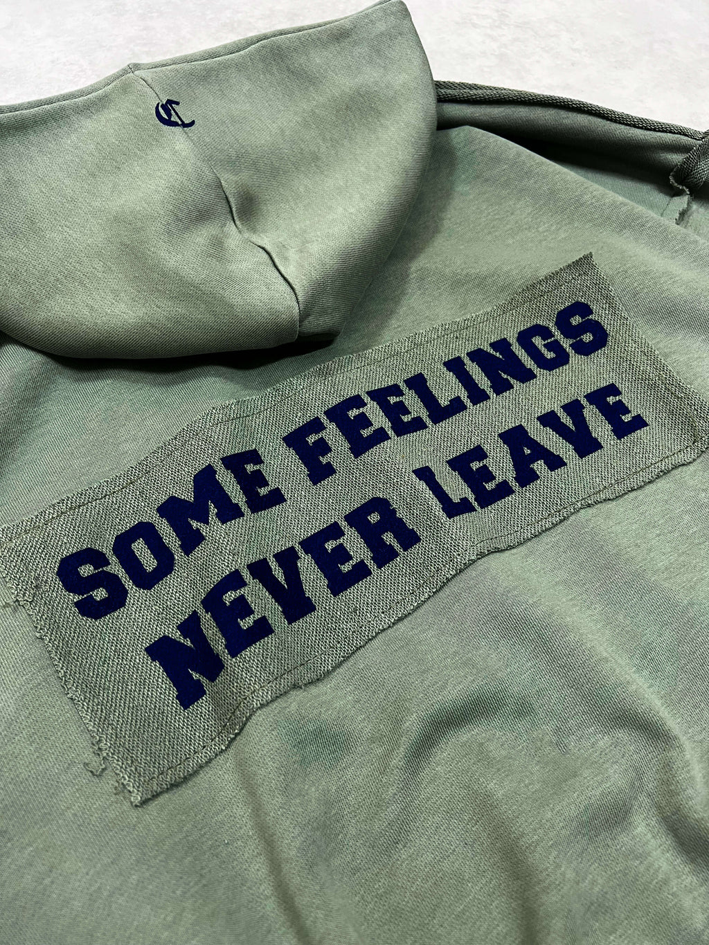 SFNL ZIPPER HOODIE -  FOREST green